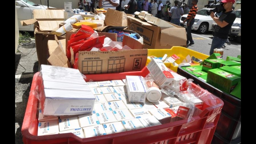 Desmantelan laboratorios de medicamentos falsificados en Santiago Desmantelan laboratorios de medicamentos falsificados en Santiago