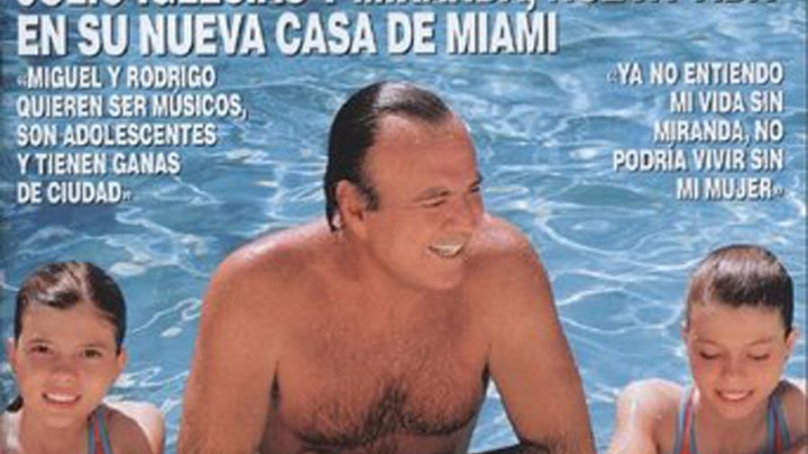 Julio Iglesias se muda de Punta Cana para Miami