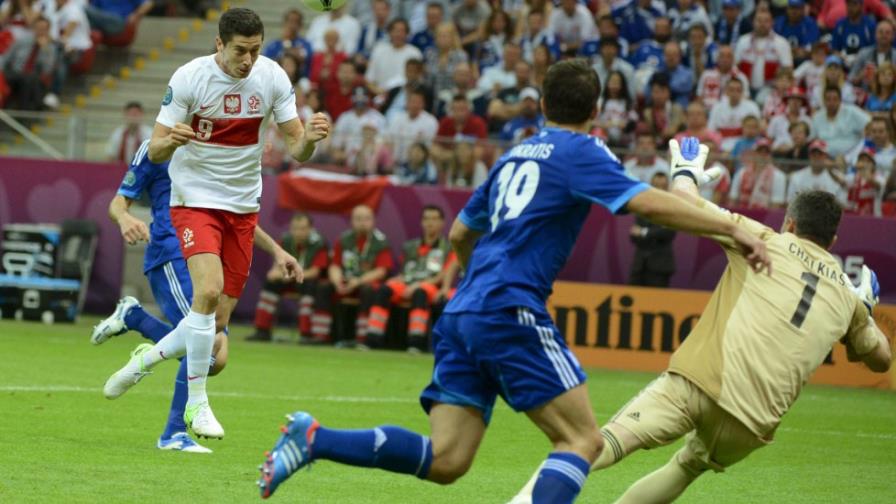 Grecia y Polonia, 1-1, en juego inaugural