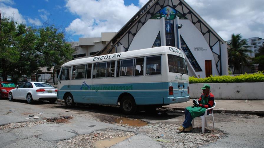 Entorno de la parroquia Buen Pastor, deteriorado