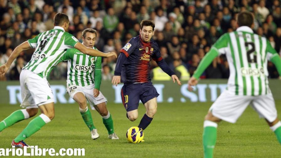 Messi establece marca en triunfo del Barcelona