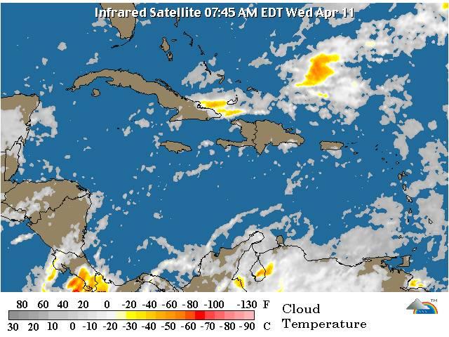 Una vaguada provocará lluvias en las próximas 24 horas