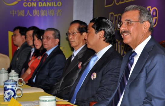 Danilo promete facilidades para inversión china