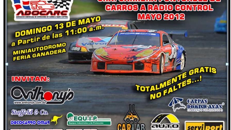 Tercera puntuable de carros a radio control