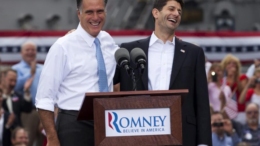 Romney se equivoca y presenta a Ryan como el próximo presidente de EE.UU. Romney se equivoca y presenta a Ryan como el próximo presidente de EE.UU.