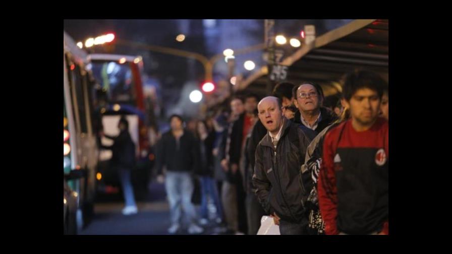 Huelga en el metro de Buenos Aires llega al octavo día sin solución aparente