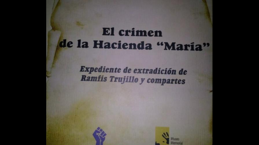 El libro sobre el crimen de Hacienda María
