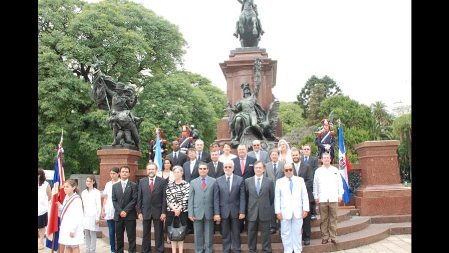 Embajada de la República Dominicana en Argentina celebra mes de la Patria