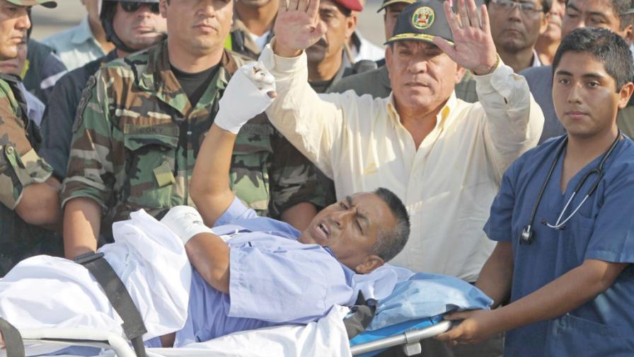 Artemio es llevado a Lima e internado