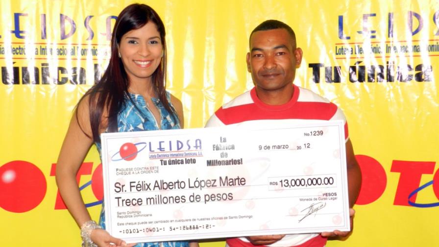 Gomero de Moca gana Loto
