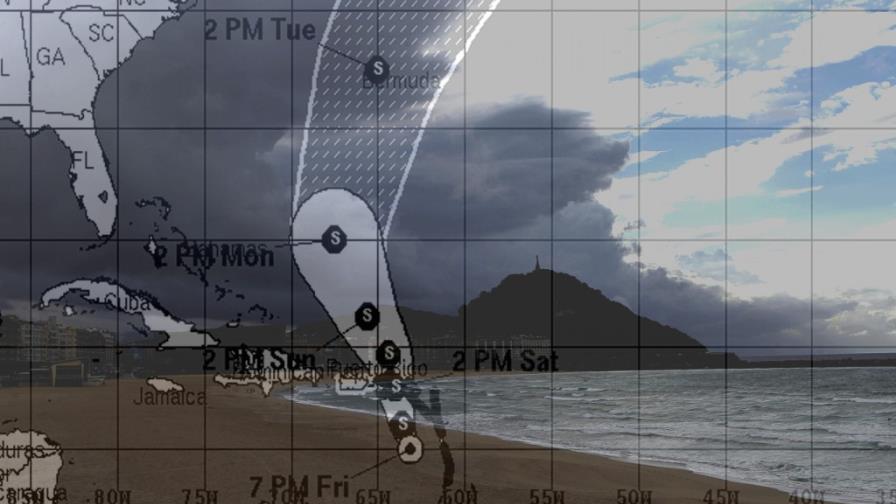 Nace la tormenta tropical Rafael en el Caribe y avanza hacia Puerto Rico