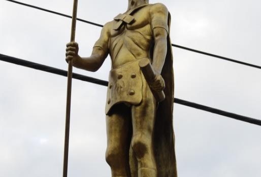 Azua exhibe imagen dudosa del Cacique Enriquillo Azua exhibe imagen dudosa del Cacique Enriquillo