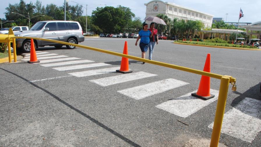 Calles peatonales UASD comienzan a funcionar