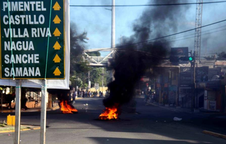 Violentas protestas en SFM contra reforma fiscal