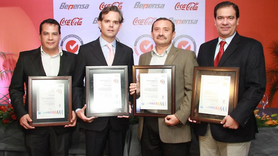 Bepensa Dominicana recibe cuatro certificaciones por su calidad