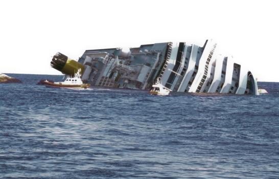 Aumenta a cinco los fallecidos en crucero naufragó Aumenta a cinco los fallecidos en crucero naufragó