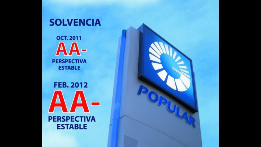Feller Rate ratifica solvencia del Popular como AA- con perspectiva estable