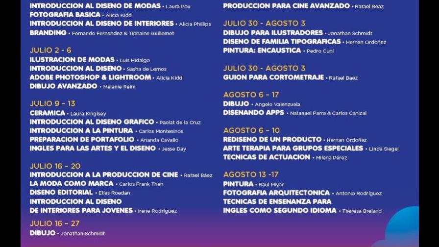 La Escuela de Diseño Altos de Chavón pone a volar tus ideas este verano La Escuela de Diseño Altos de Chavón pone a volar tus ideas este verano