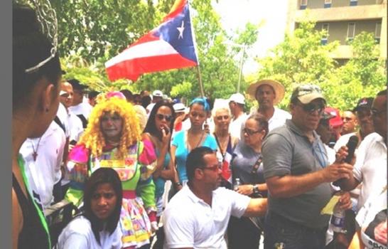 Dominicanos en Puerto Rico marchan a favor de Franceska y contra la violencia