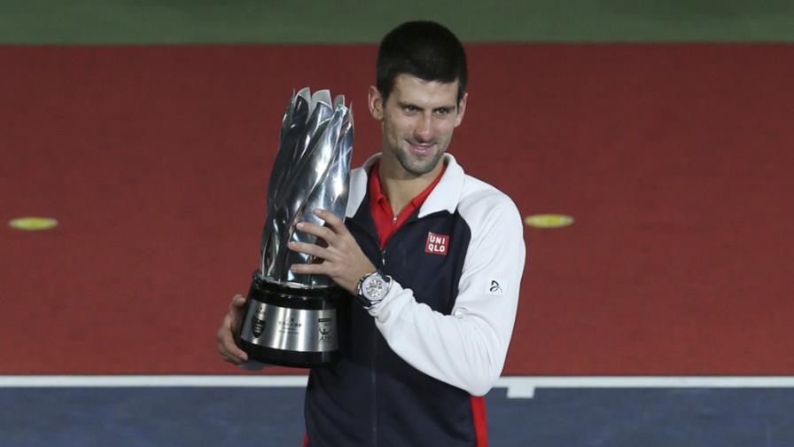 Novak Djokovic, campeón del Master Shanghai