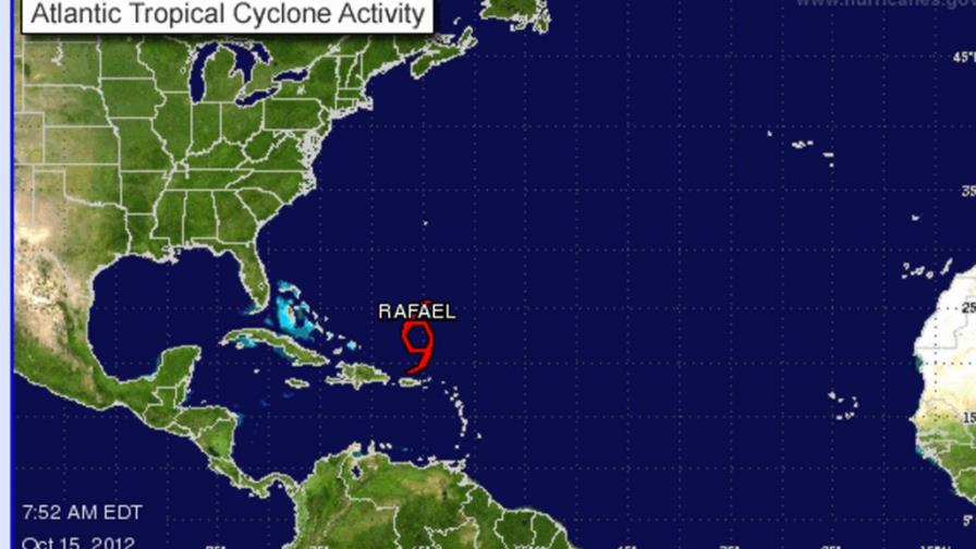 La tormenta tropical Rafael puede convertirse hoy en huracán La tormenta tropical Rafael puede convertirse hoy en huracán