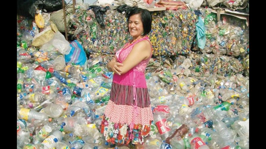 Viene al país madre de los recicladores