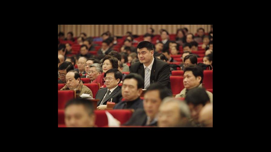 Yao Ming entra a la política en China