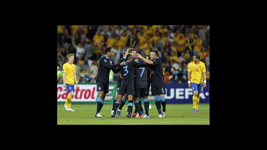 Inglaterra vence 3-2 a Suecia y la elimina