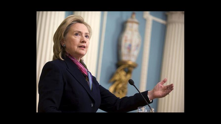 Hillary Clinton: Asumo la responsabilidad del atentado en Bengasi
