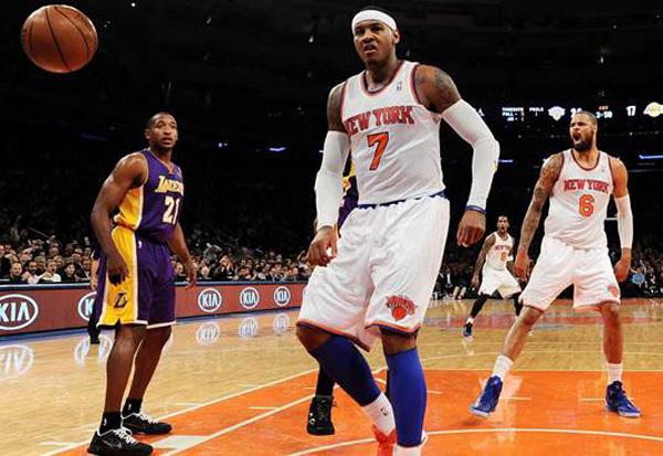 Knicks ganan sin Melo, Clippers imparables, Heat se vengan de Wizards