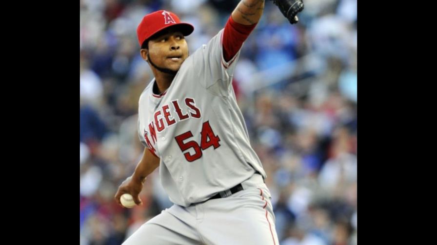 Ervin Santana perdió 6 juegos donde Anaheim no anotó en 5