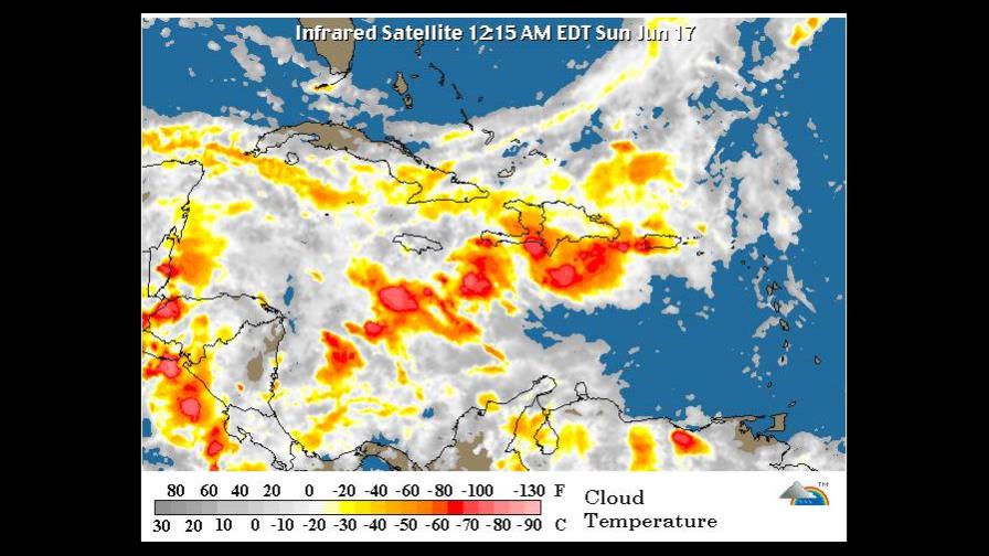 Vaguada y onda tropical producirán más lluvias en gran parte del país