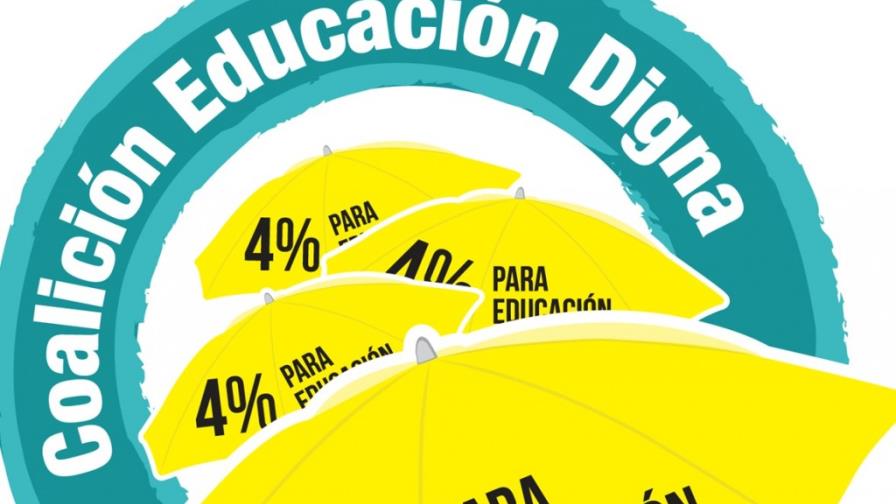 Coalición Educación Digna valora reafirmación de Danilo con el compromiso del 4% en discurso