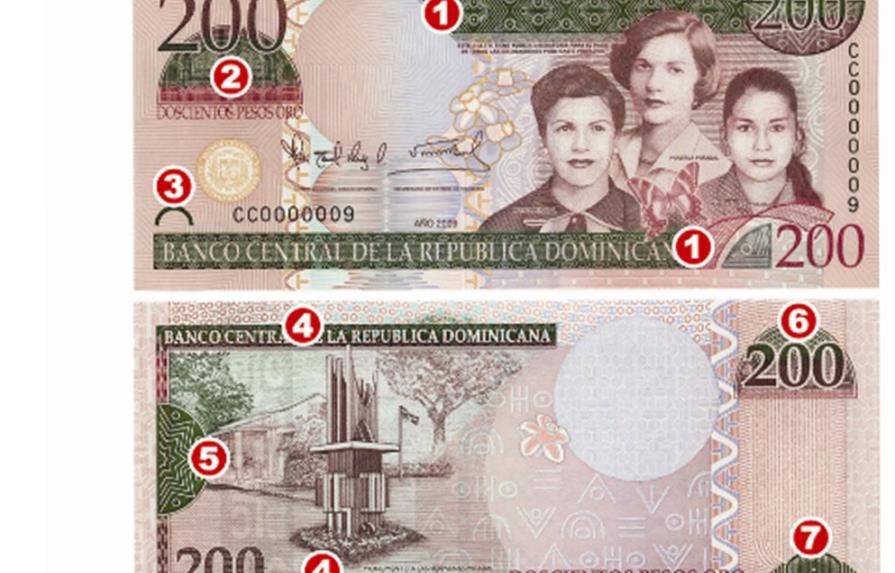 El Banco Central cambia color a billete de 200 pesos