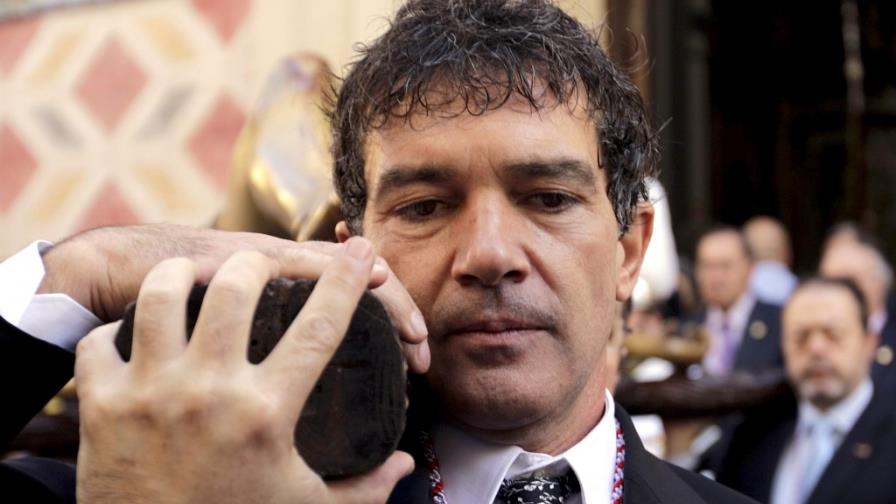 Antonio Banderas, el misterioso barbudo de Haywire