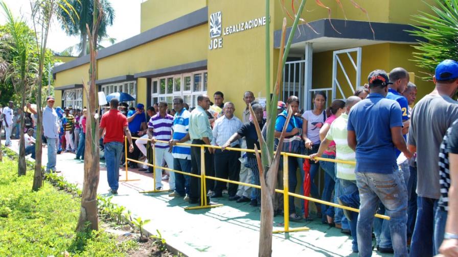 Presión en centros de cedulación