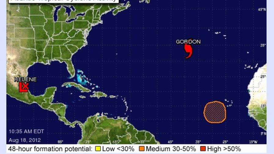La tormenta Gordon se convierte en huracán en camino hacia las Azores