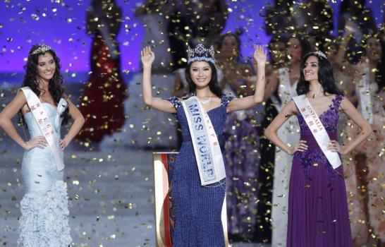 La china Wen Xiayu gana en casa corona de Miss Mundo 2012