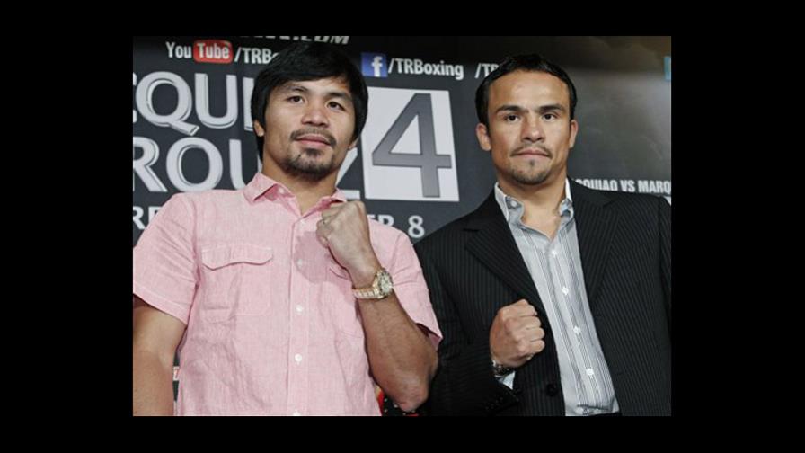Pacquiao y Márquez van por nocaut en la cuarta pelea