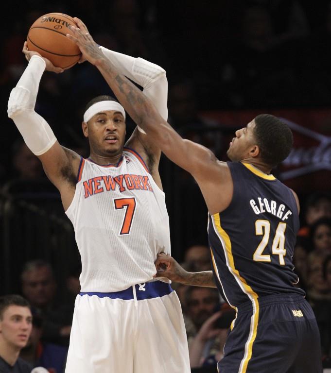 Knicks siguen jugando buen baloncesto y vencen a los Pacers