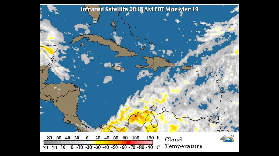 Las lluvias continuarán con tronadas y ráfagas de viento