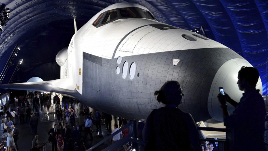 El transbordador espacial Enterprise ya se puede ver de cerca en Nueva York