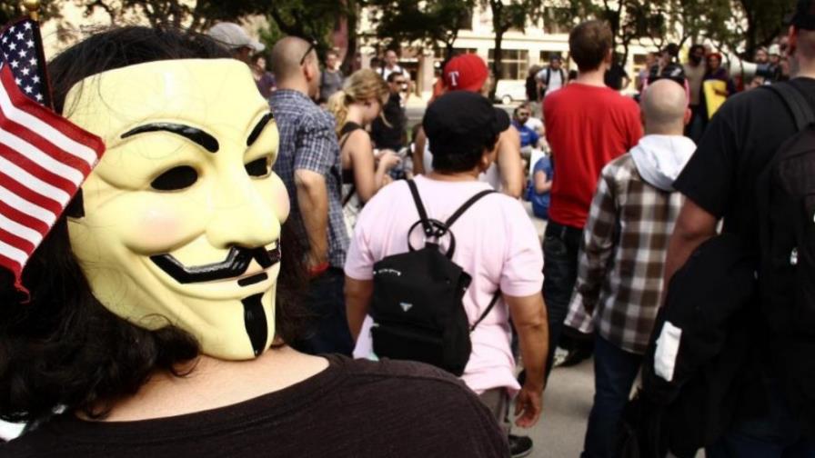 Anonymous hackea webs de Gobierno EEUU por cierre de Megaupload