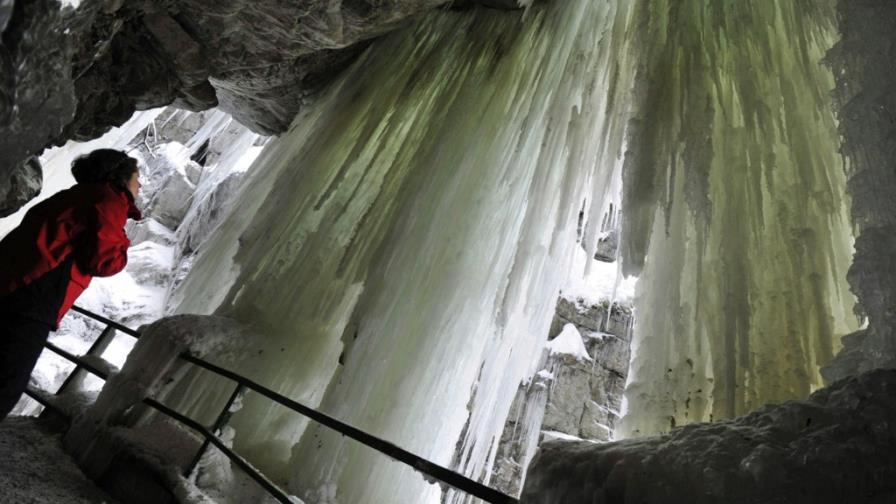 Cortinas de hielo en Alemania
