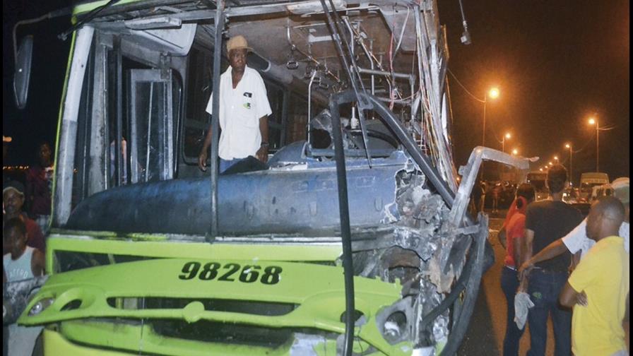 Accidente en el puente de La 17