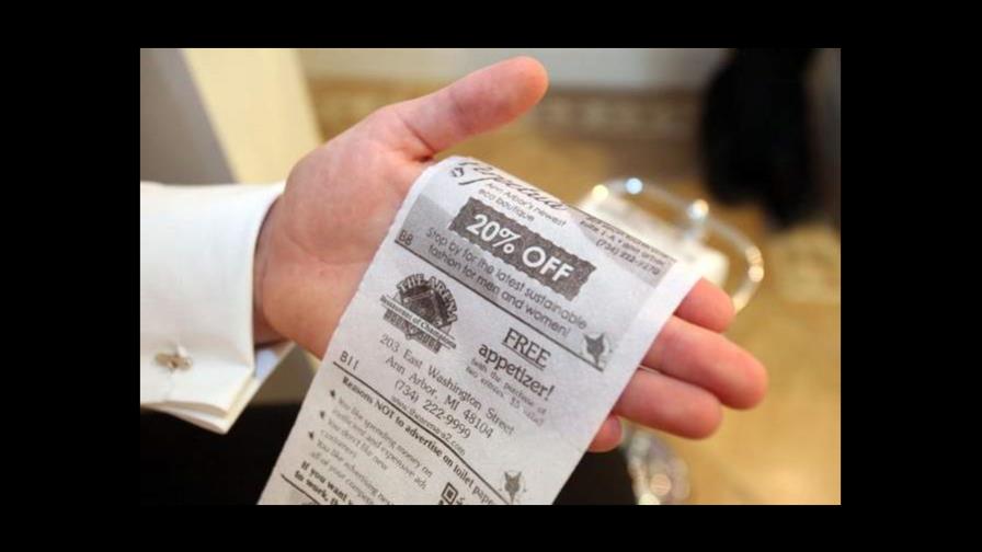 La publicidad también está en el papel sanitario
