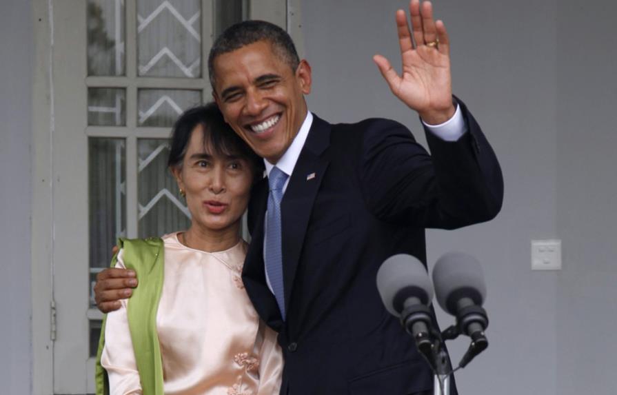Obama hace historia; visita Mianmar y Camboya