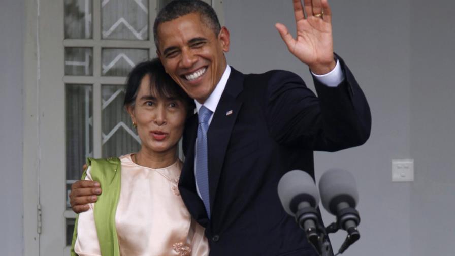 Obama hace historia; visita Mianmar y Camboya