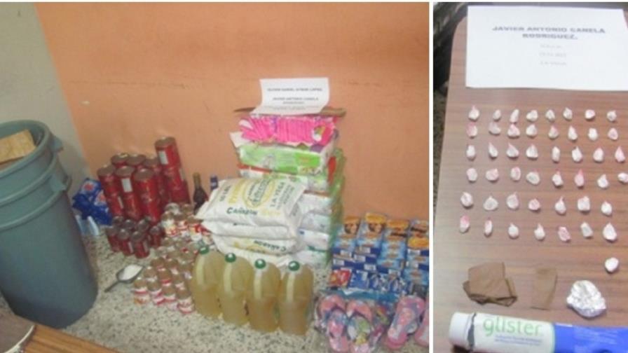 Desmantelan punto de droga en que guardaban mercancías robadas