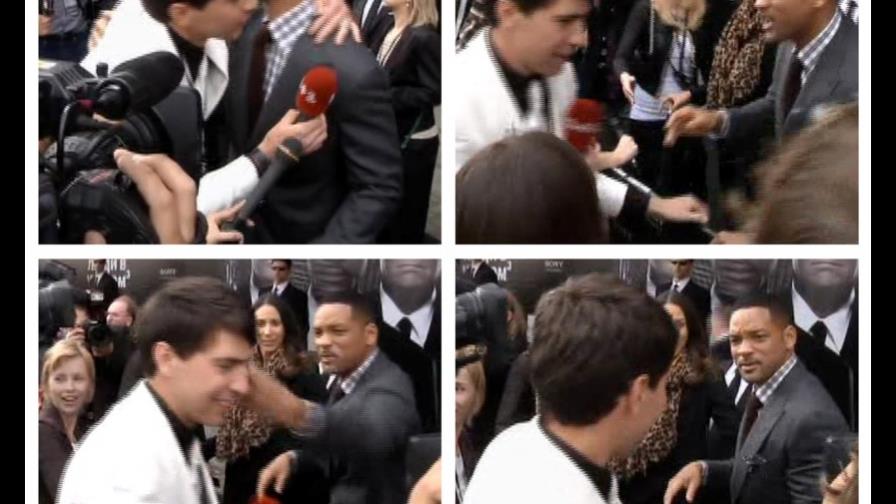 Will Smith abofetea reportero Will Smith abofetea reportero